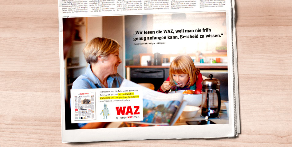 WAZ Kampagne